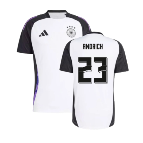 2024-2025 Germany Training Jersey (White) (Andrich 23)