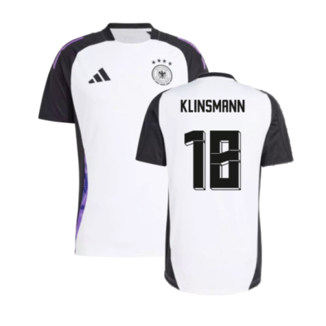 2024-2025 Germany Training Jersey (White) (Klinsmann 18)
