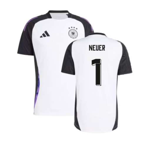 2024-2025 Germany Training Jersey (White) (Neuer 1)