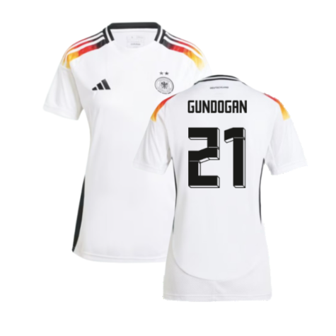 2024-2025 Germany Womens Home Shirt W2 (Ladies) (Gundogan 21)