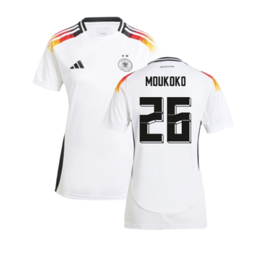 2024-2025 Germany Womens Home Shirt W2 (Ladies) (Moukoko 26)