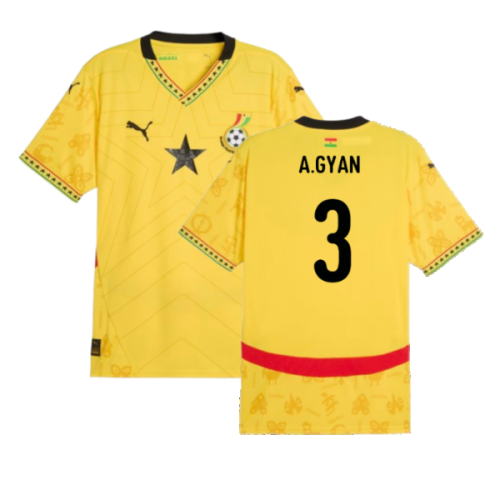 2024-2025 Ghana Away Shirt (A.Gyan 3)