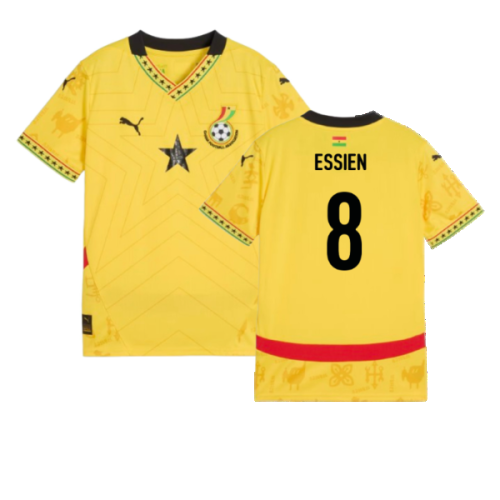 2024-2025 Ghana Away Shirt (Kids) (Essien 8)