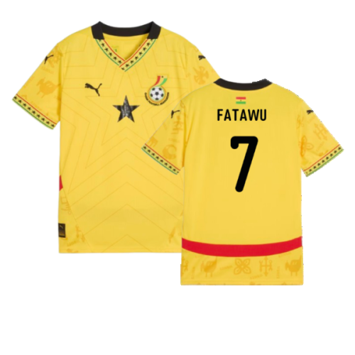 2024-2025 Ghana Away Shirt (Kids) (Fatawu 7)