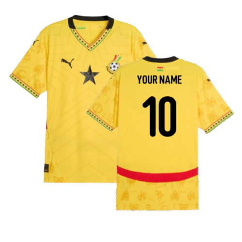 2024-2025 Ghana Away Shirt (Your Name)