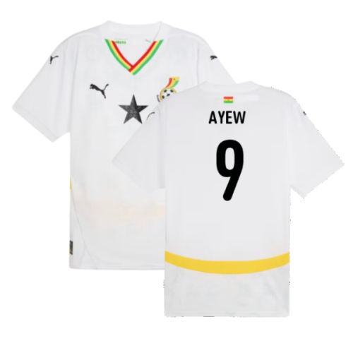 2024-2025 Ghana Home Shirt (Ayew 9)