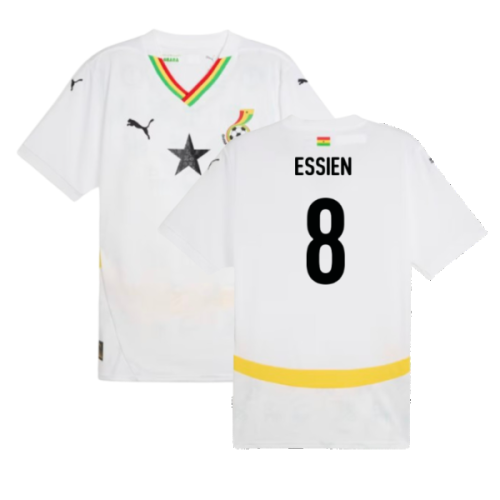 2024-2025 Ghana Home Shirt (Essien 8)