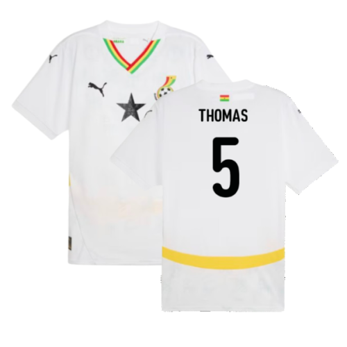 2024-2025 Ghana Home Shirt (Thomas 5)