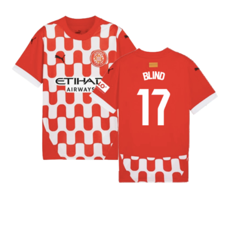 2024-2025 Girona Home Shirt (Blind 17)