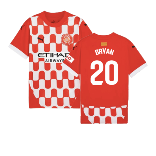 2024-2025 Girona Home Shirt (Bryan 20)