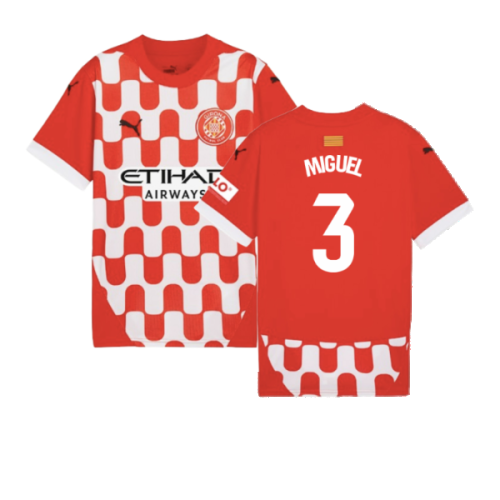 2024-2025 Girona Home Shirt (Miguel 3)