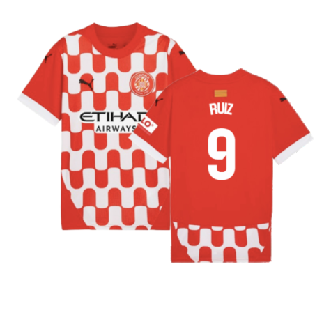 2024-2025 Girona Home Shirt (Ruiz 9)