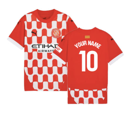 2024-2025 Girona Home Shirt (Your Name)