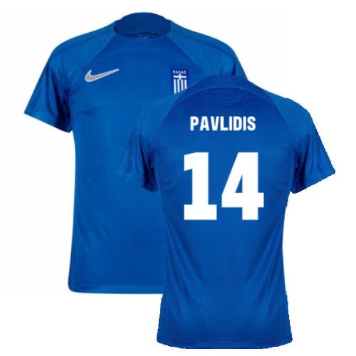 2024-2025 Greece Away Shirt (Pavlidis 14)