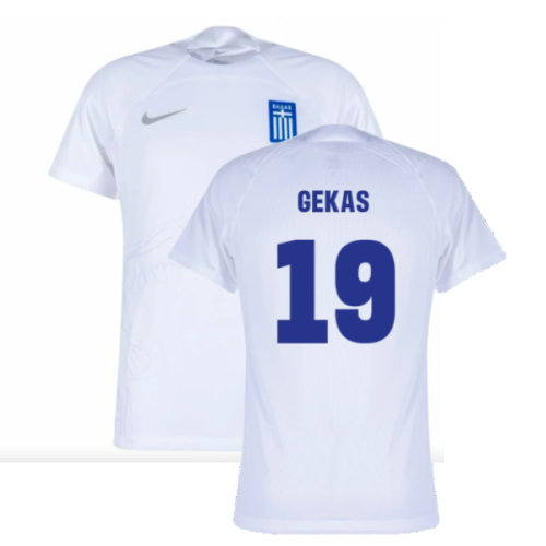 2024-2025 Greece Home Shirt (Gekas 19)