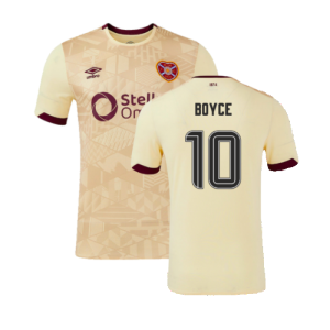 2024-2025 Hearts Away Shirt (Boyce 10)