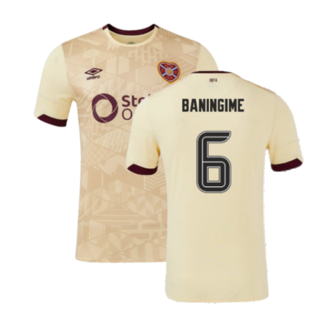 2024-2025 Hearts Away Shirt (Kids) (Baningime 6)