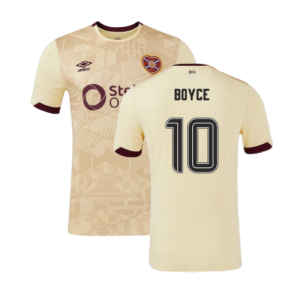 2024-2025 Hearts Away Shirt (Kids) (Boyce 10)