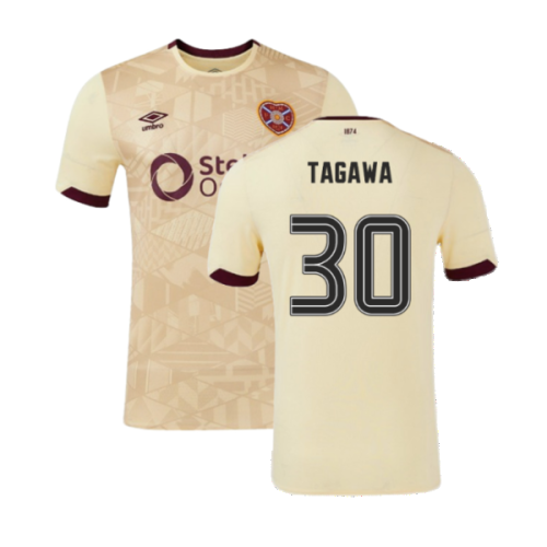 2024-2025 Hearts Away Shirt (Kids) (Tagawa 30)