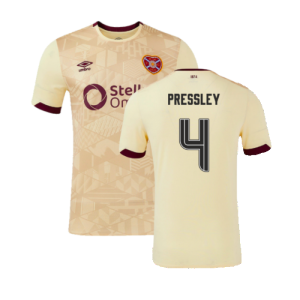 2024-2025 Hearts Away Shirt (Pressley 4)