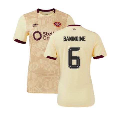 2024-2025 Hearts Away Shirt (Womens) (Baningime 6)