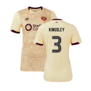 2024-2025 Hearts Away Shirt (Womens) (Kingsley 3) 2024-2025 Hearts Away Shirt (Womens) (Kingsley 3)