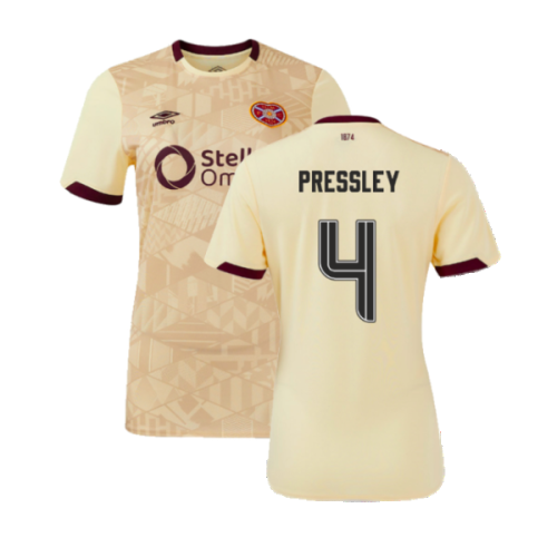 2024-2025 Hearts Away Shirt (Womens) (Pressley 4)