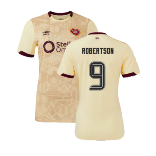 2024-2025 Hearts Away Shirt (Womens) (Robertson 9)