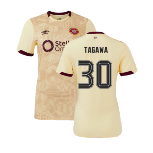 2024-2025 Hearts Away Shirt (Womens) (Tagawa 30)