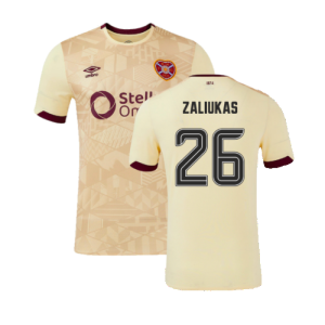 2024-2025 Hearts Away Shirt (Zaliukas 26)