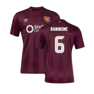 2024-2025 Hearts Home Shirt (Baningime 6)