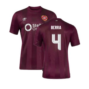 2024-2025 Hearts Home Shirt (Berra 4)