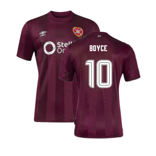 2024-2025 Hearts Home Shirt (Boyce 10)