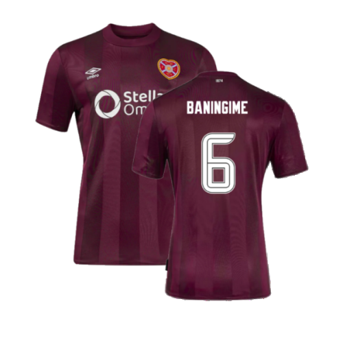 2024-2025 Hearts Home Shirt (Kids) (Baningime 6)