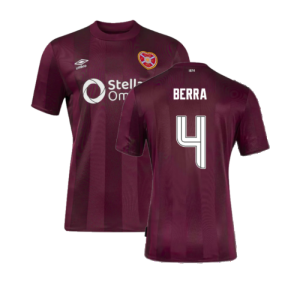 2024-2025 Hearts Home Shirt (Kids) (Berra 4)