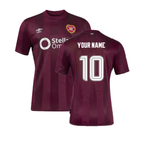 2024-2025 Hearts Home Shirt (Kids) (Your Name)