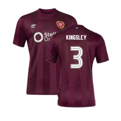 2024-2025 Hearts Home Shirt (Kingsley 3)