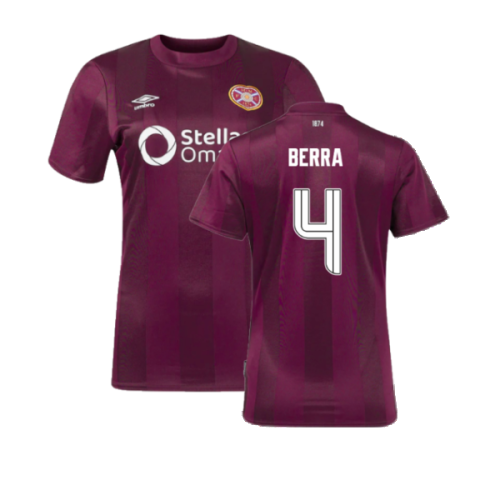 2024-2025 Hearts Home Shirt (Womens) (Berra 4)