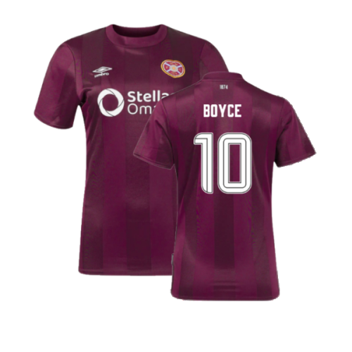 2024-2025 Hearts Home Shirt (Womens) (Boyce 10)