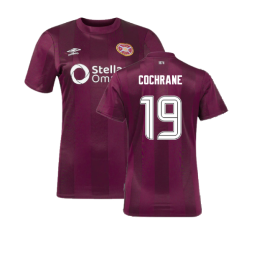 2024-2025 Hearts Home Shirt (Womens) (Cochrane 19)