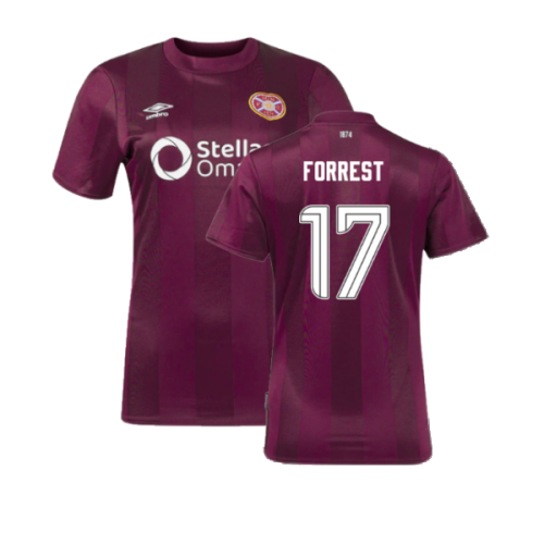 2024-2025 Hearts Home Shirt (Womens) (Forrest 17)