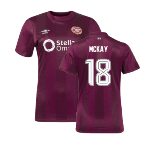 2024-2025 Hearts Home Shirt (Womens) (McKay 18)