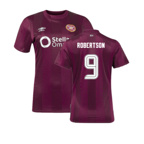 2024-2025 Hearts Home Shirt (Womens) (Robertson 9)