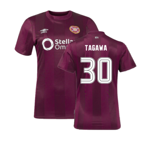 2024-2025 Hearts Home Shirt (Womens) (Tagawa 30)