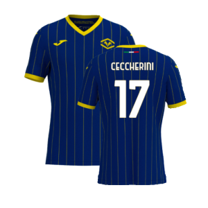 2024-2025 Hellas Verona Home Replica Shirt (Ceccherini 17)