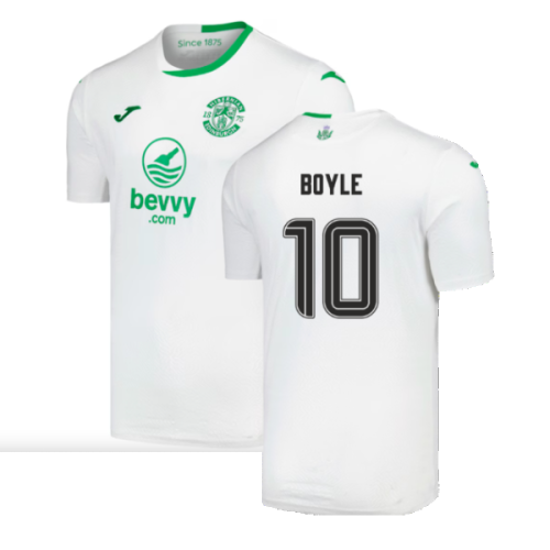 2024-2025 Hibernian Away Shirt (Boyle 10)