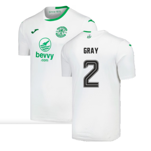 2024-2025 Hibernian Away Shirt (Gray 2)