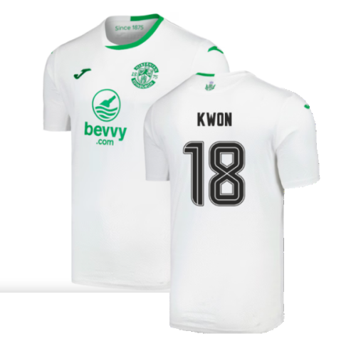 2024-2025 Hibernian Away Shirt (Kwon 18)