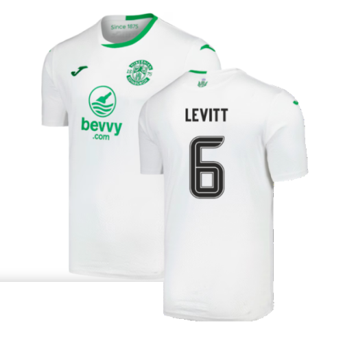 2024-2025 Hibernian Away Shirt (Levitt 6)