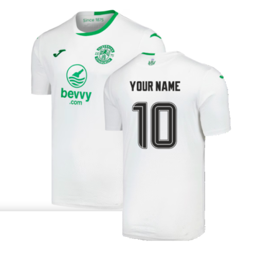 2024-2025 Hibernian Away Shirt (Your Name)